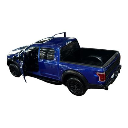 Imagem de Miniatura Ford F150 Raptor Azul Motormax Metal 1:24