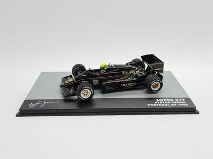 ミニカー PremiumX Lotus 97T Ayrton Senna 1985 Miniatura Fórmula 1 F1 Ayrton Senna Lotus 97t 1985 1:43 - IXO