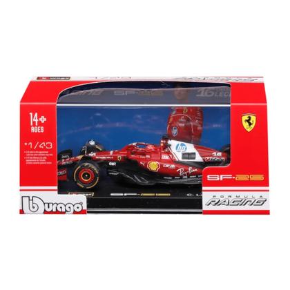 Miniatura Fórmula 1 Ferrari SF-25 C/ Piloto 16 Charles Leclerc