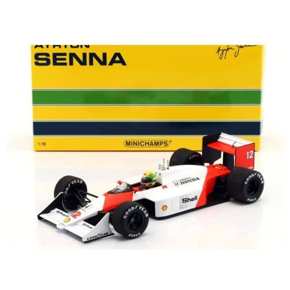 Miniatura Fórmula 1 Mclaren Honda Mp4/4 Winner Japanese Gp 1988 12