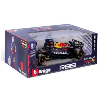 Imagem de Miniatura Fórmula 1 Oracle Red Bull Racing RB19 1 Verstappen 2023 1/18 Burago 18003