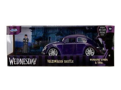 Imagem de Miniatura Fusca Volkswagen Com Wandinha E Coisa - 1/24 Jada