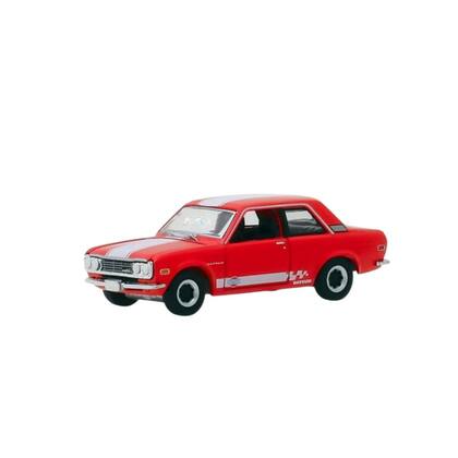 Imagem de Miniatura greenlight -  1970 datsun 510 - 47030-b - vermelho - 1/64