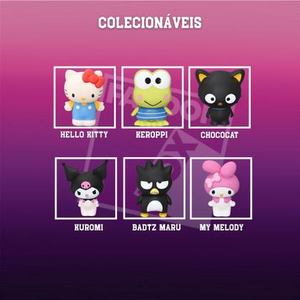 Miniatura Hello Kitty Sanrio Fandom Box Colecionável Cores