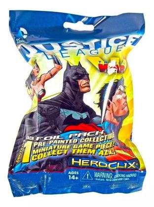 Imagem de Miniatura Heroclix Justice League Trinity War Booster Inglês Box Com 24 Unidades