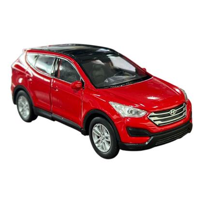 Imagem de Miniatura Hyundai Santa Fé Vermelho Metal Welly 1:36