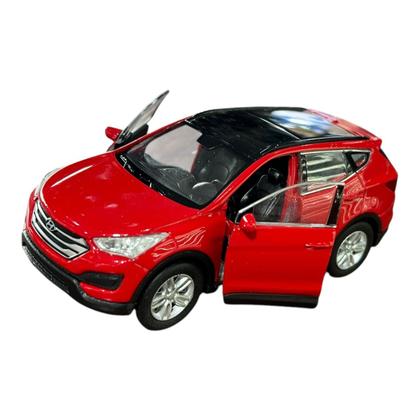 Imagem de Miniatura Hyundai Santa Fé Vermelho Metal Welly 1:36