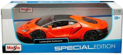 Imagem de Miniatura Lamborghini Centenario Laranja Maisto 1/18