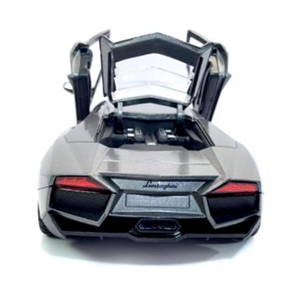 Miniatura Lamborghini Reventon Cinza Rastar 1/24 - Carrinhos e Cia