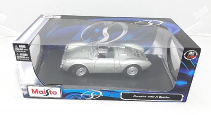 Miniatura Maisto Porsche 550 Spyder 1/18 Special Edition