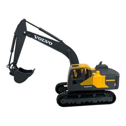 Imagem de Miniatura Máquina Trator Escavadeira Volvo Burago 1:50