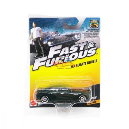 Miniatura Maserati Ghibli Velozes e Furiosos Fcf60/Fcf95 Mattel
