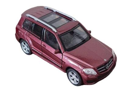 Imagem de Miniatura Mercedes Benz GLK 350 Welly 1/36 Metal e Fricção Vinho