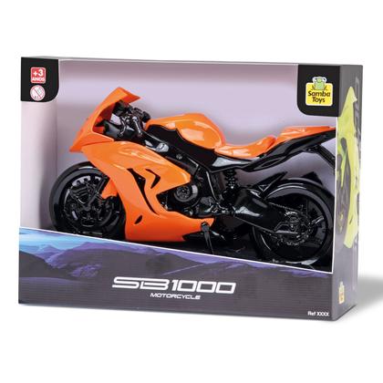 Imagem de Miniatura Moto De Brinquedo SB 1000 Infantil Cor Sortida 0372 - Samba Toys