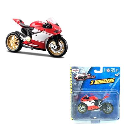 Imagem de Miniatura Moto Ducati 1199 Superlegera 2014 1/18 Vermelha Maisto 35300