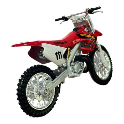 Imagem de Miniatura Moto Honda CR250R Vermelho Maisto 1:18