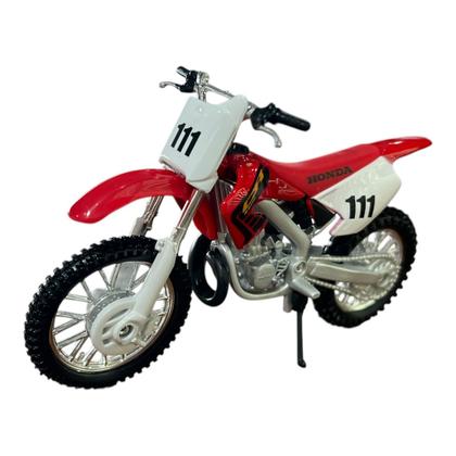 Imagem de Miniatura Moto Honda CR250R Vermelho Maisto 1:18