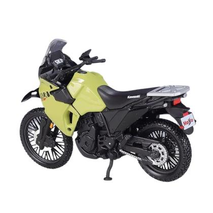 Imagem de Miniatura Moto Kawasaki Klr 650 1/18 Verde Maisto 35300