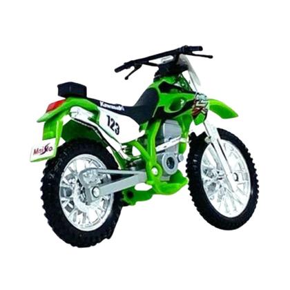 Imagem de Miniatura Moto Kawasaki KLX 250SR 123 Verde 1/18 Maisto 35300