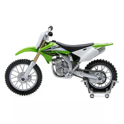 Imagem de Miniatura Moto Kawasaki Kx 250F 1/18 Verde Maisto 35300