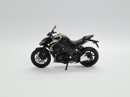 Miniatura Moto Kawasaki Z1000 Welly 1:18 - Miniaturas de Motos