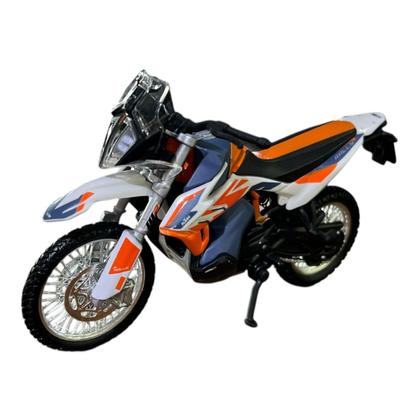 Imagem de Miniatura Moto KTM 790 Adventure R Rally Burago 1:18