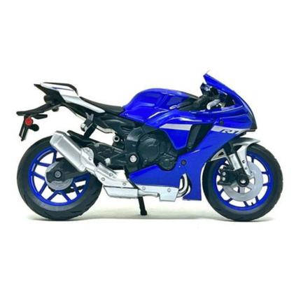 Imagem de Miniatura Moto Yamaha Yzf-R1 2021 1/18 Azul Maisto 35300