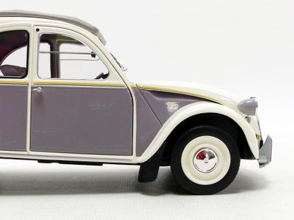 Miniatura Norev Citroen 2CV Dolly 1985 Escala 1/18 Branco