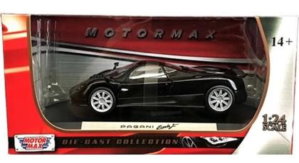 Imagem de Miniatura Pagani Zonda F Preto Motormax 1/24