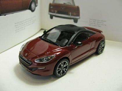 Miniatura Peugeot RCZ R Series R.E 2014 IXO Models 1/43