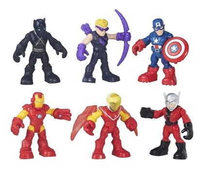Imagem de Miniatura Playskool Super Hero Gavião Pantera Negra Capitão