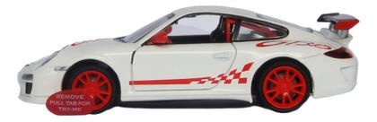 Imagem de Miniatura Porsche 911 Gt3 Rs 2010 Kinsmart 1:36 Branco