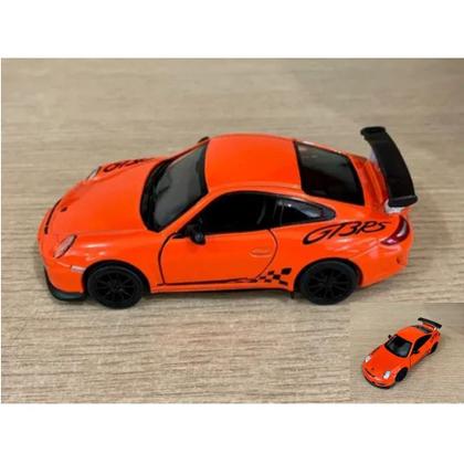 Imagem de Miniatura Porsche 911 GT3 RS 2010 Kinsmart 1/36 Metal e Fricção Laranja