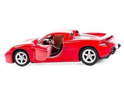 Imagem de Miniatura Porsche Carrera GT Kinsmart 1:36 Metal e Fricção Vermelho