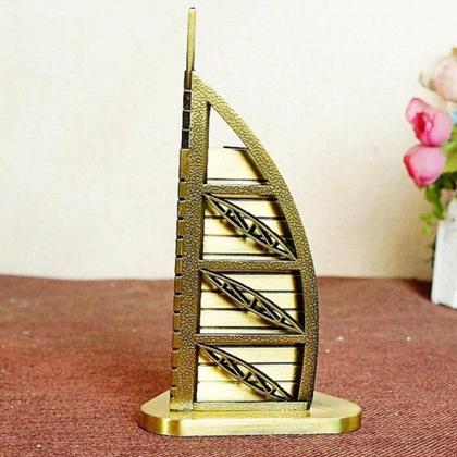 Imagem de Miniatura TOP Metal Burj Al Arab Dubai Hotel 7 Estrelas 15cm