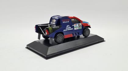 Miniatura Toyota Hilux 2017 Rally Dakar Metal 1:43 - Luppa
