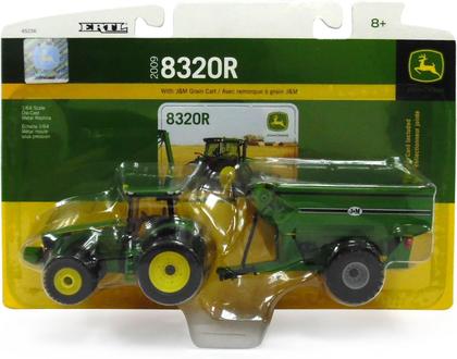 Imagem de Miniatura Trator De Grão John Deere 8320r With J&m Ertl