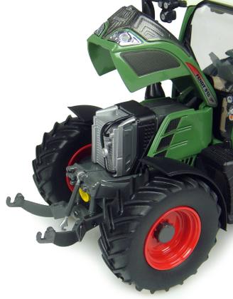 Miniatura trator ferro fendt 516 vario uh4117 escala 1/32