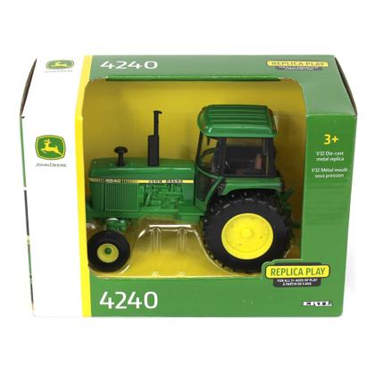 Imagem de Miniatura Trator John Deere 4240 com Cabine 1:32 ERTL