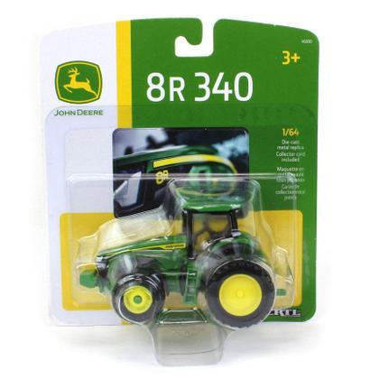 Imagem de Miniatura Trator John Deere 8R 340 1:64 ERTL Rodas Triplas