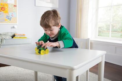 Imagem de Miniatura Trator John Deere Monster Treads Roda Com Luzes