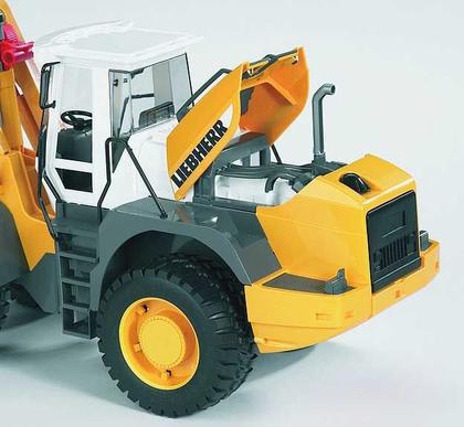 Imagem de Miniatura Trator pá carregadeira Liebherr L574 Bruder 1/16