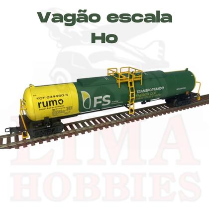 Imagem de Miniatura Vagão Tanque Tct  Fs Escala Ho 1/87 2116 Frateschi