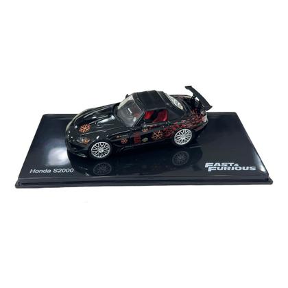 Miniatura Velozes e Furiosos Honda S2000 Preto - Ed. 12 1:43