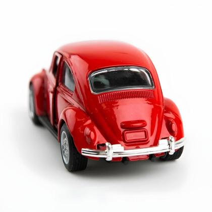 Imagem de Miniatura Volkswagen Fusca Escala 1:36 Com Fricção XZ-1801