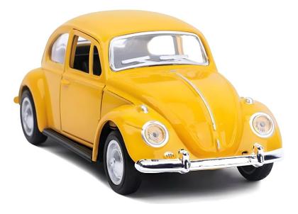 Imagem de Miniatura Volkswagen Fusca Escala 1:36 Com Fricção XZ-1801