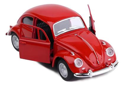 Imagem de Miniatura Volkswagen Fusca Escala 1:36 Com Fricção XZ-1801