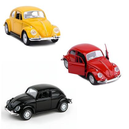 Imagem de Miniatura Volkswagen Fusca Escala 1:36 Com Fricção XZ-1801