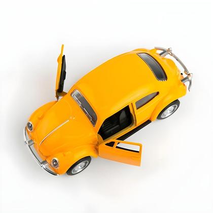 Imagem de Miniatura Volkswagen Fusca Escala 1:36 Com Fricção XZ-1801