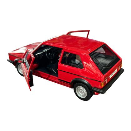 Imagem de Miniatura Volkswagen Golf Mk1 Gti 1979 Vermelho Metal 1:24